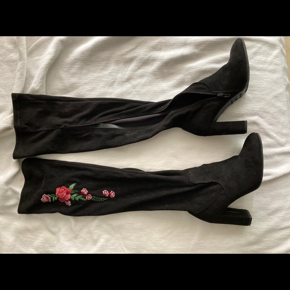 Knee High Madden Girl Rose Boots